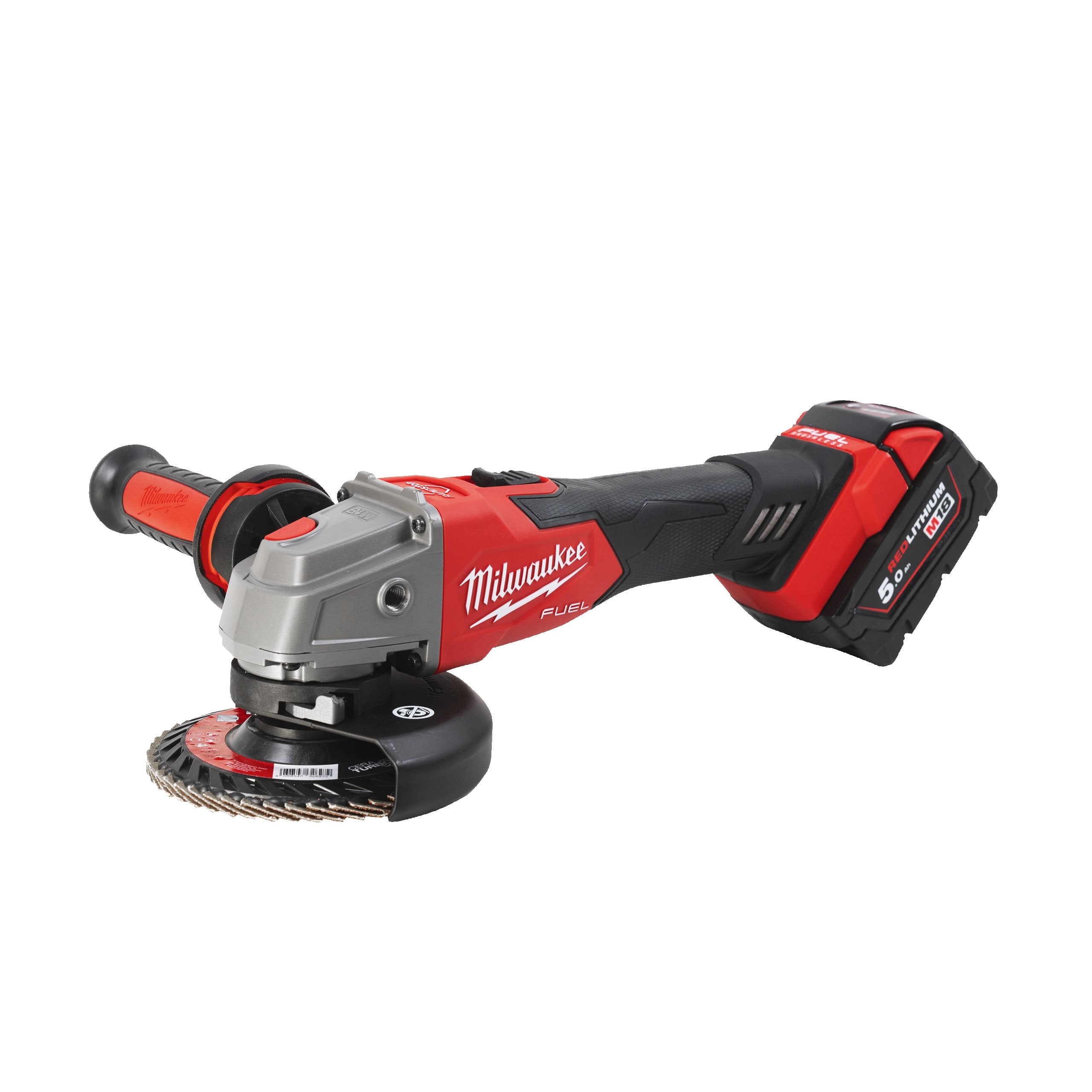 REBARBADORA DE ACABAMENTOS M18 FUEL™M 125MM COM TRAVÃO E INTERRUPTOR DE BLOQUEIO